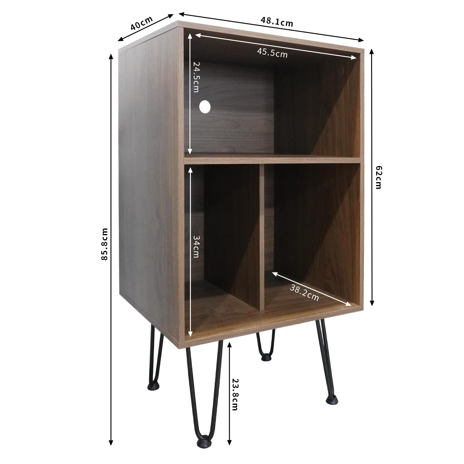 ターンテーブルスタンド レコード収納