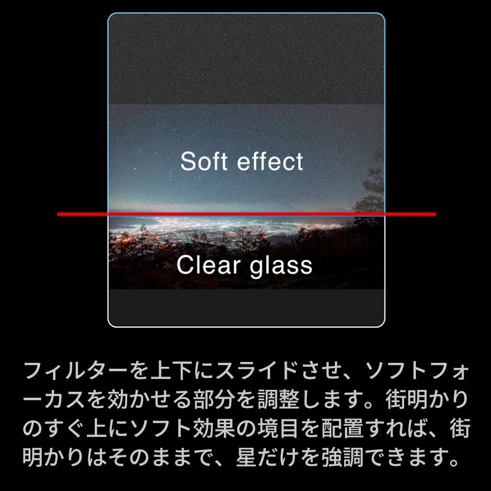 NiSi 角型フィルター 100mmシステム 星景撮影用 ソフトフォーカスフィルター Star Soft WWW_SKLAD-KIRPICHA_RU