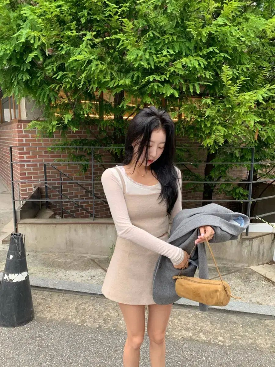 シエマーケット ミュ カシミア ビスチェ M