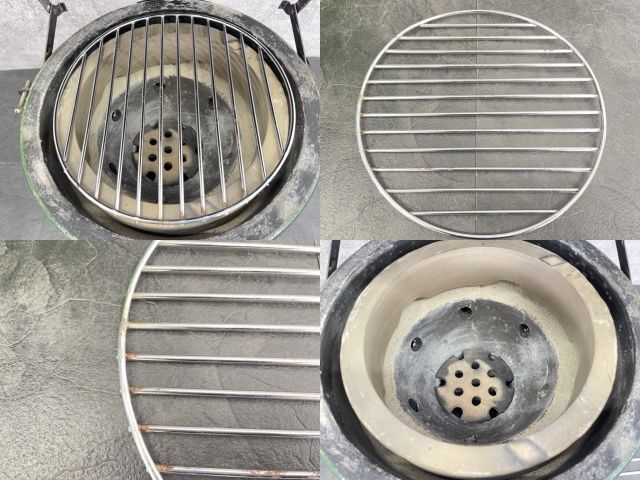 ジャパニーズバーベキューグリル KINUURAYAKI KAMADO 衣浦焼 BBQグリル兼スモーカー グリーン 日本製 かまど カマド 三州|514558 USTAUSTRALIA_COM_AU