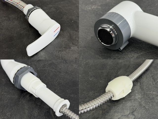 ♥ アサヒ衛陶 シャワー水栓 ホース引出し式 台付シングル13 QAA001 住宅設備 |514548在 SKLAD-KIRPICHA_RU