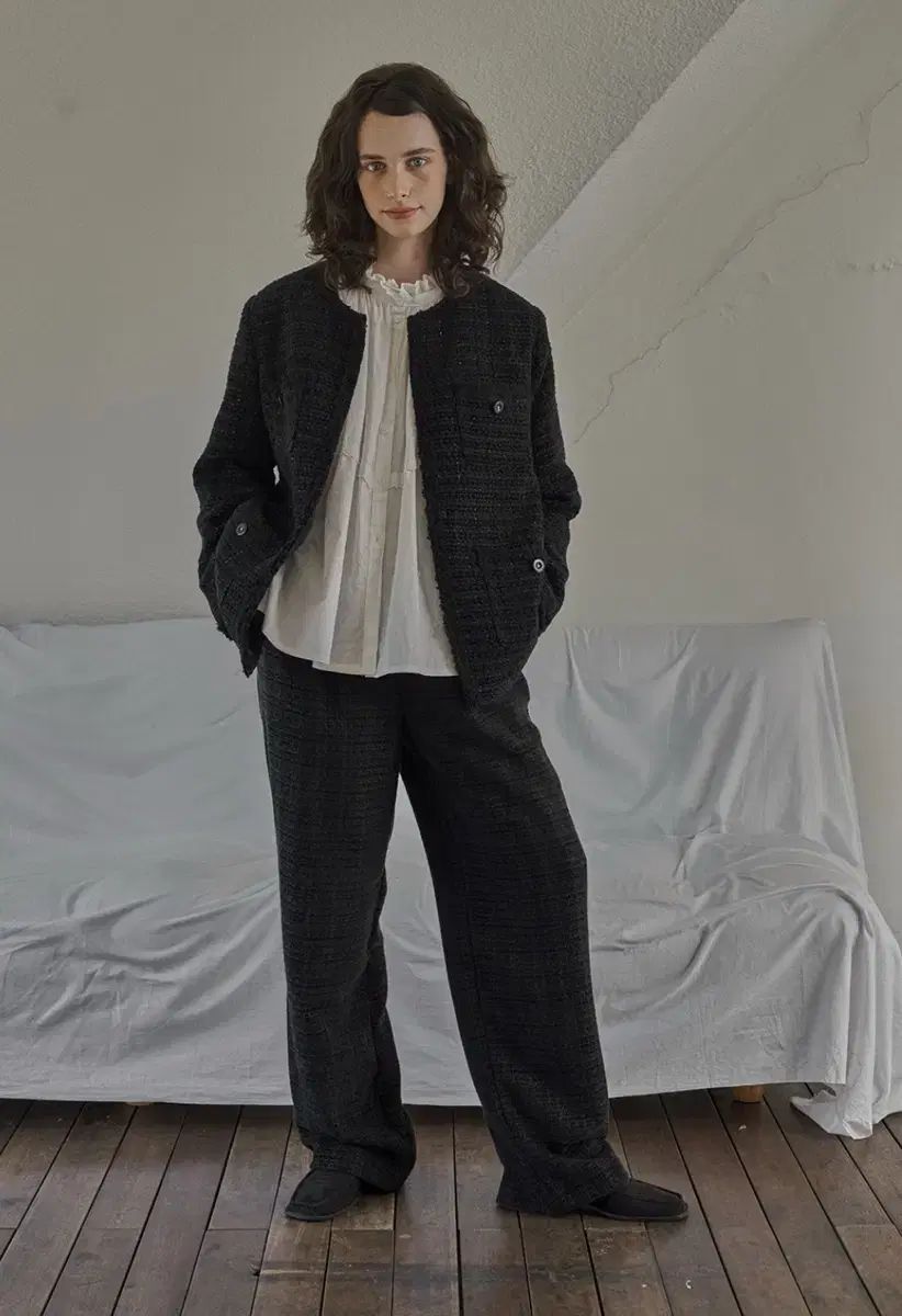 WITHOUTSUMMER ソルト ツイード ジャケット