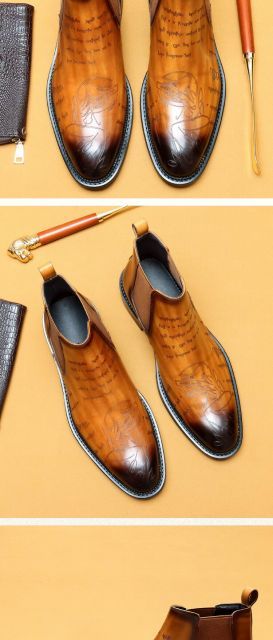 【最低価格】 種類7 ブラック 27.0cm サイドゴアブーツ メンズ 本革 一層牛革 チェルシーブーツ ブーツ ショートブーツ レザーブーツ 厚底ブーツ スクエアトゥ