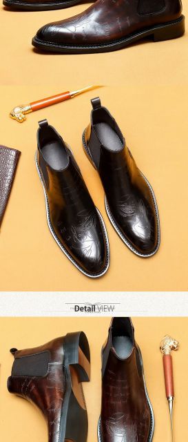  種類18 ブラウン 27.5 cm サイドゴアブーツ メンズ 本革 一層牛革 チェルシーブーツ ブーツ ショートブーツ レザーブーツ 厚底ブーツ スクエアトゥ ウエスタンブーツ ブーツ 革靴