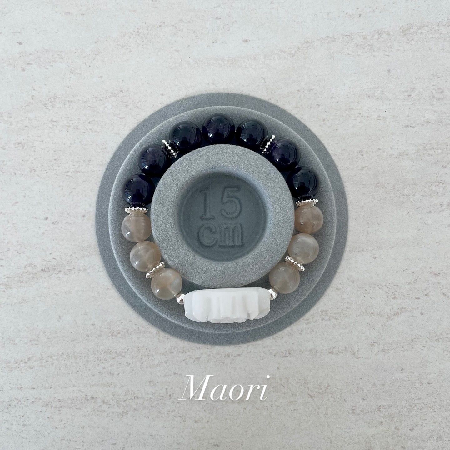 愛と癒しと直感を導く蓮のブレスレット ジェード 蓮 × グレームーンストーン × アメジスト 天然石ブレスレット NEXPOTALLINN_EU