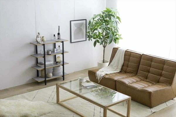 幅70cm 韓国風 オープンラック 4段 棚 見せる収納 北欧風 ナチュラル 家具 インテリア MARWIL-DEMENAGEMENTS_CH