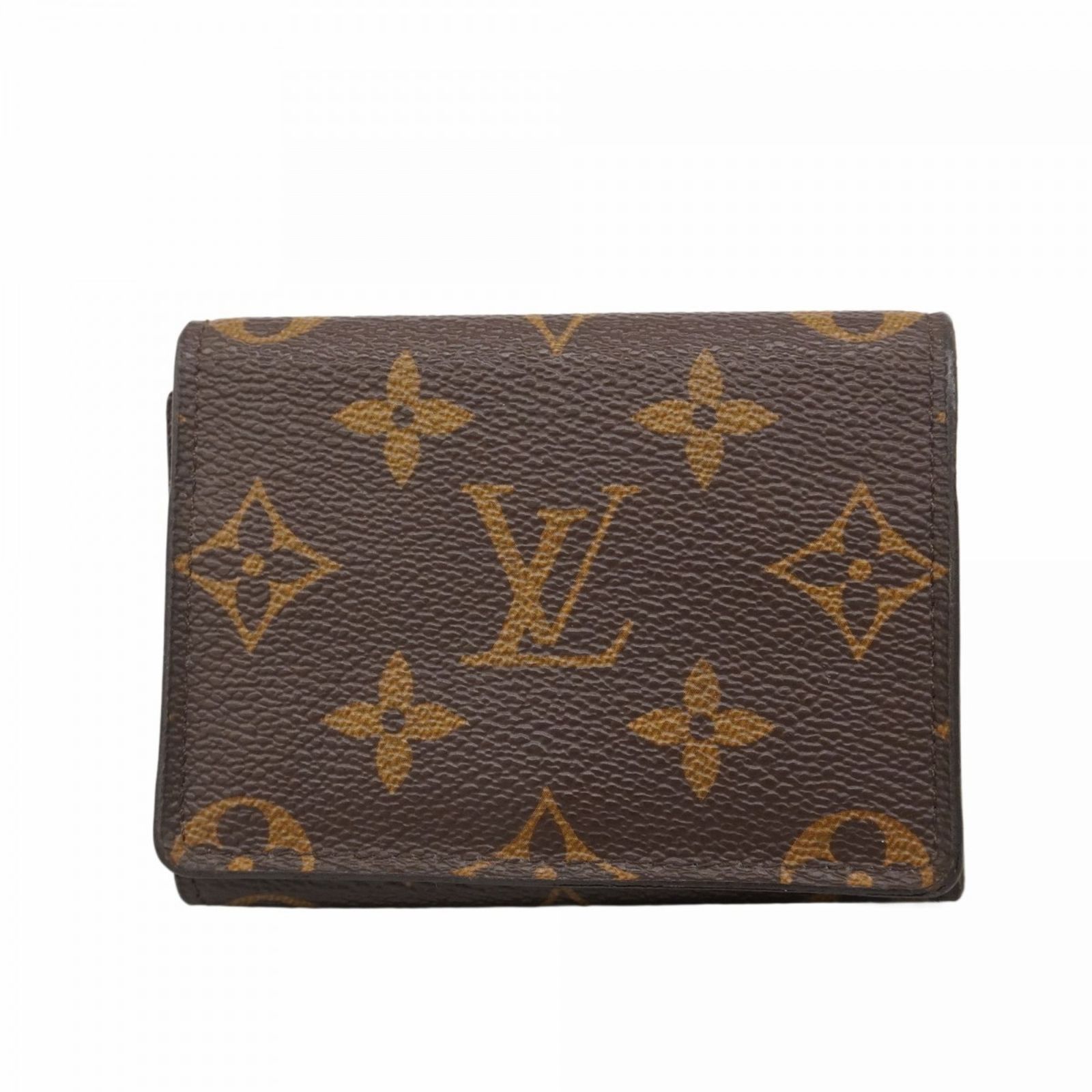 ルイ ヴィトン Louis Vuitton ルイ ヴィトン 名刺入れ カードケース モノグラム アンヴェロップ カルト ドゥ ヴィジット M63801 ブラウンメンズ レディース