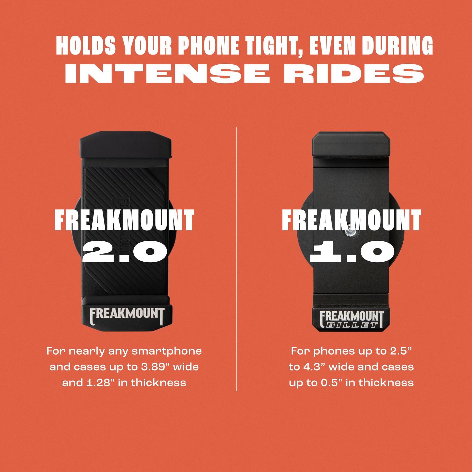 2.0BLACK フリークマウント超強力マグネット式スマホホルダーVersion2.0