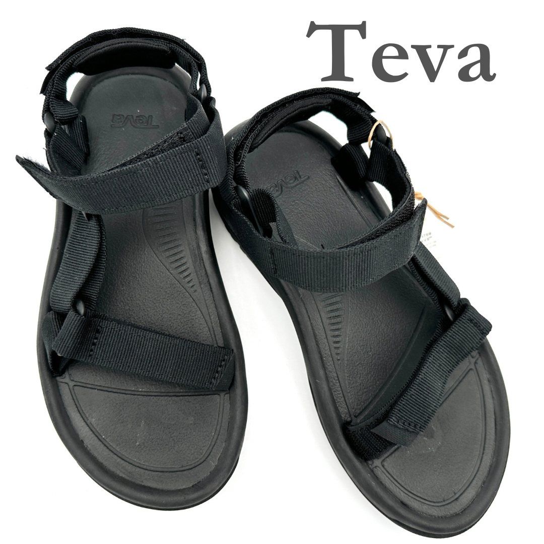 Teva ハリケーンXLT 2 1019235 スポーツサンダル 3点ストラップ ブラック 2338T