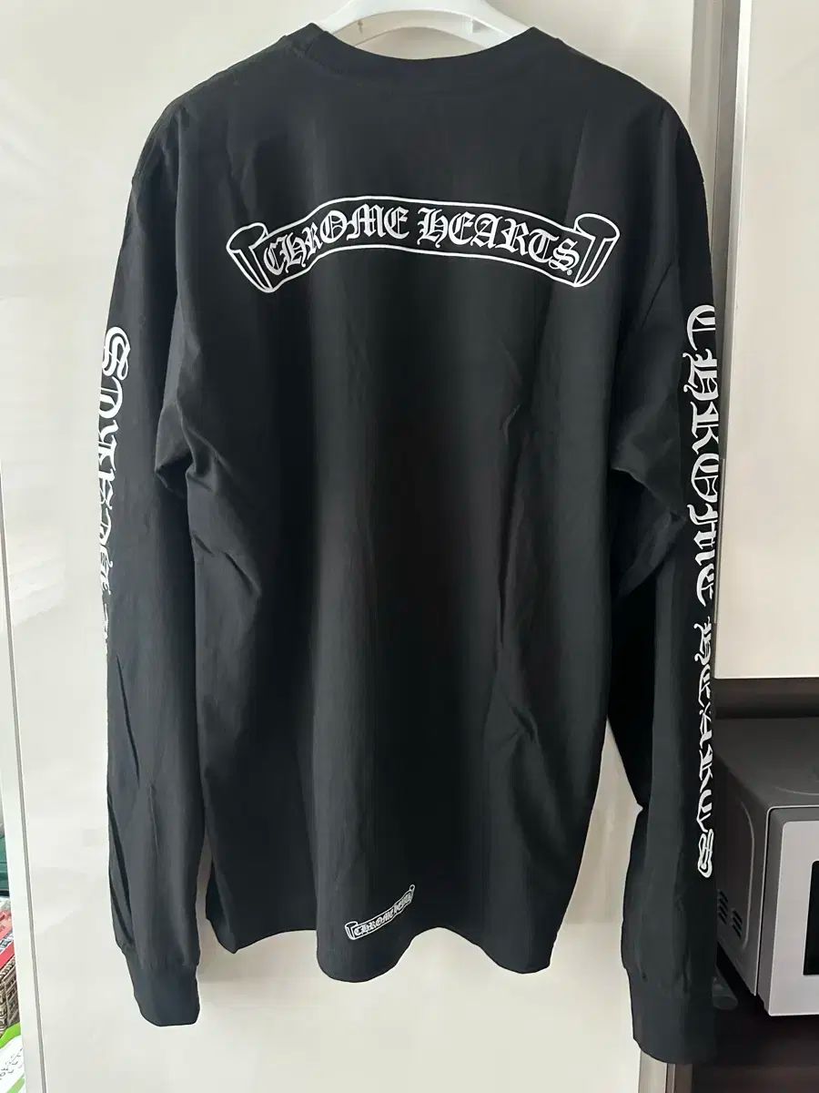 L クロムハーツ スクロール ラベル ロングスリーブ