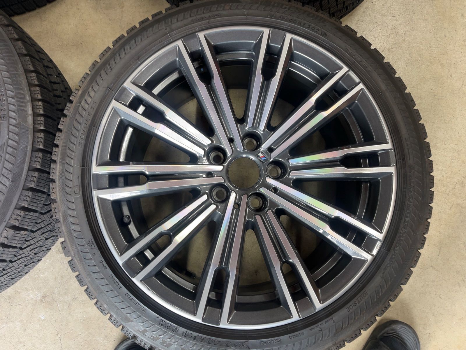 BMW G20 G21 G22 Mスポーツ 純正品 BS RFT 2025年製 18インチ 4本セット