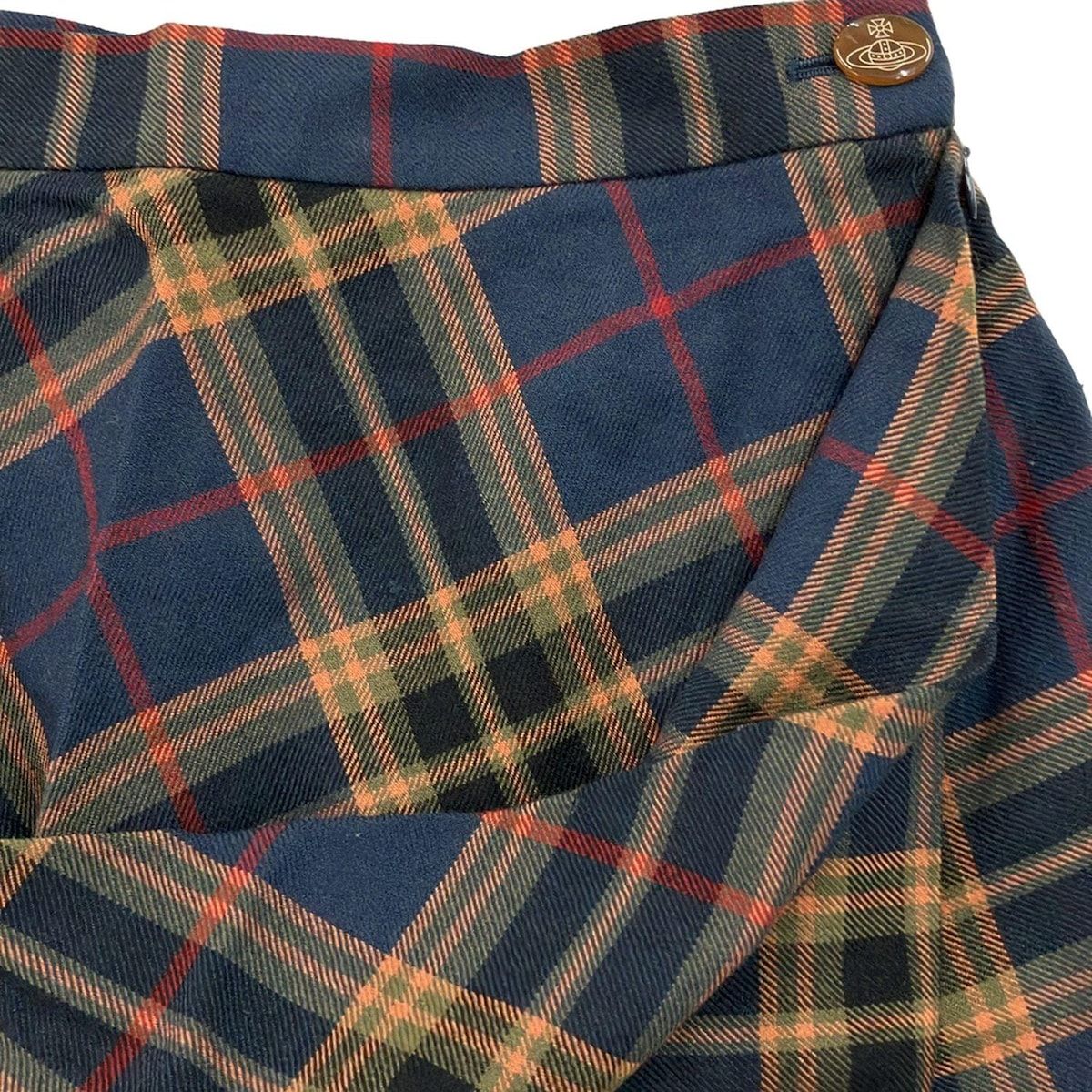 ネイビー×オレンジ×マルチ