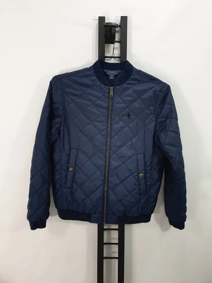 新品　ラルフローレン　アウター　キルティングジャケット 160 ポロラルフローレン☆キルティングジャケットコート160紺☆通勤通学