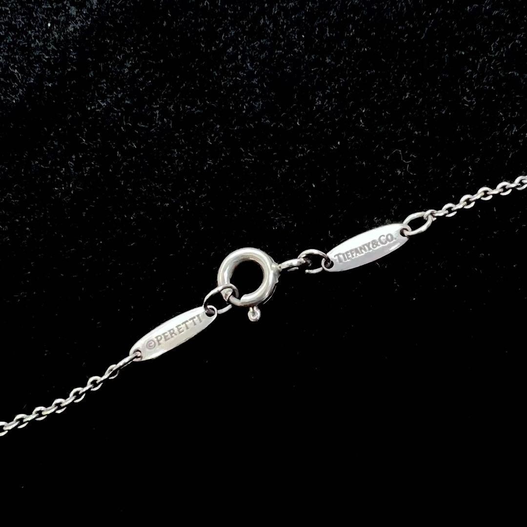美品☆Tiffany & Co. ティファニー ダブルオープンハート ネックレス