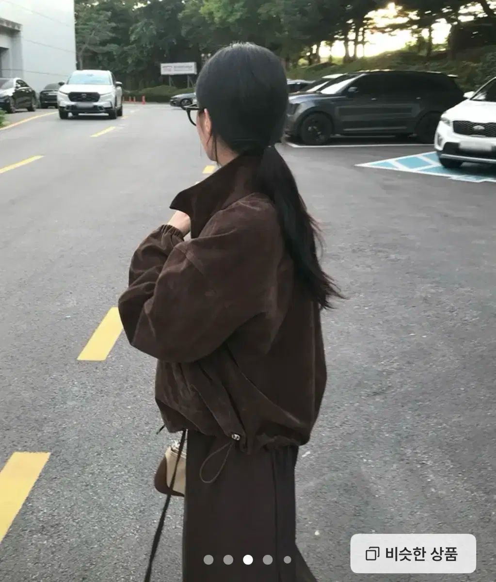 スウェード オーバーサイズ ジャケット アウター