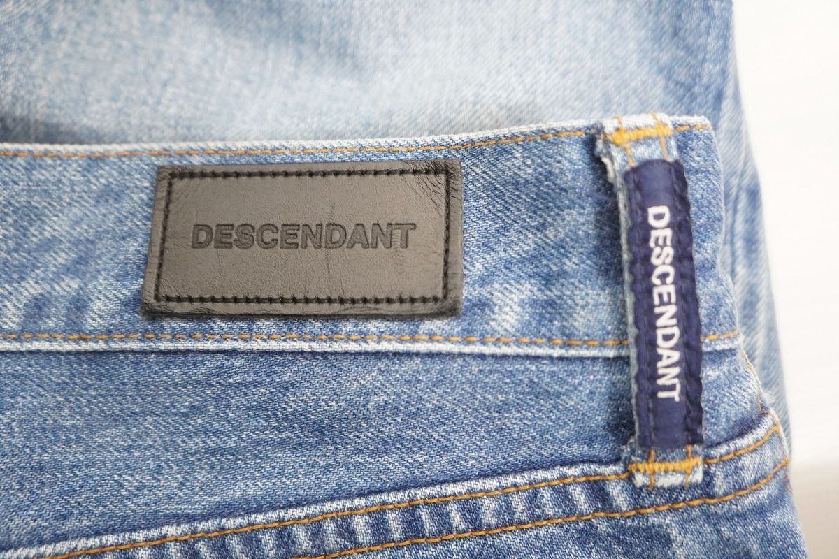 DESCENDANT ディセンダント 1993 STRAIGHT JEAN ウォッシュ ジーンズ