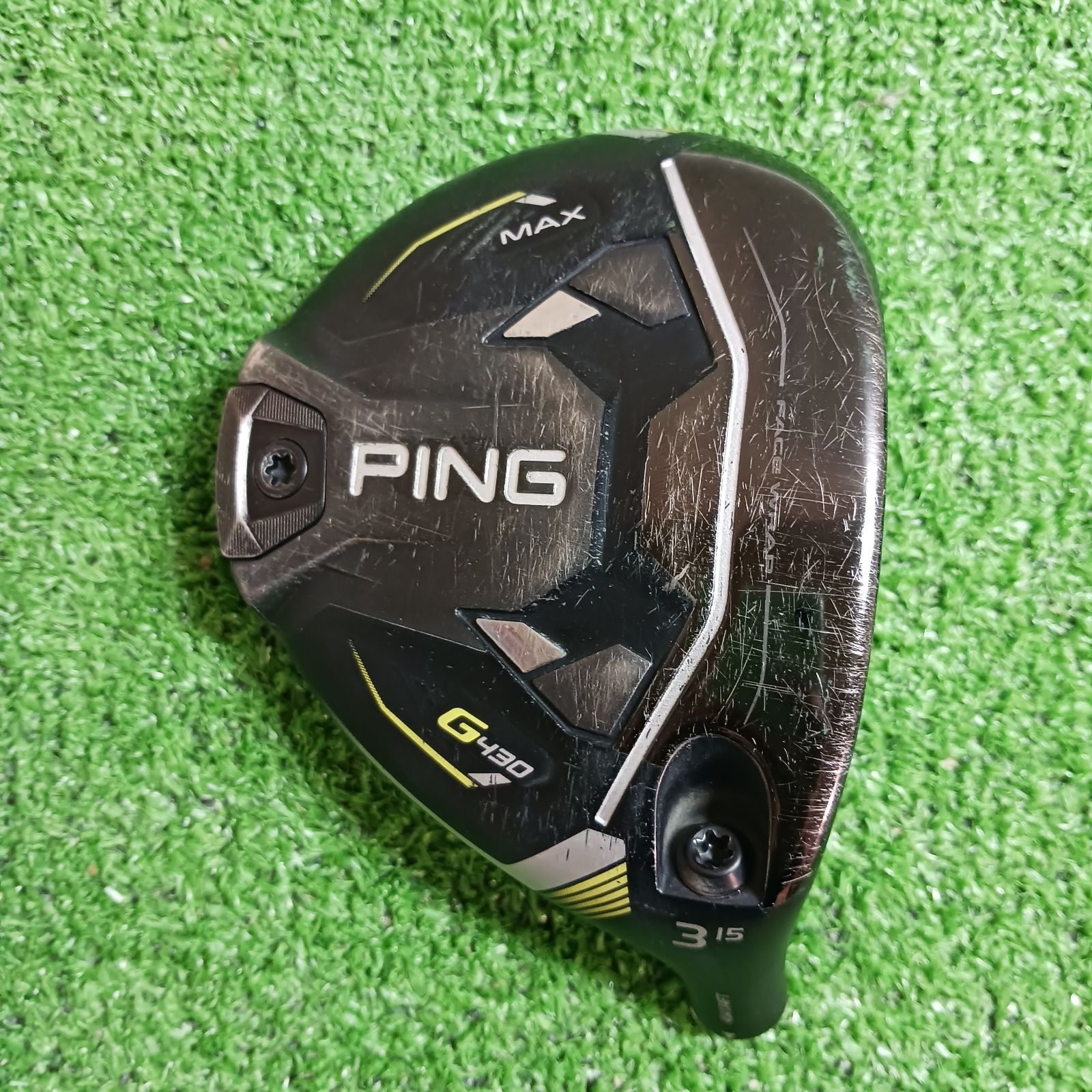ピン G430 MAX フェアウェイウッド 3番ヘッドのみ 1653