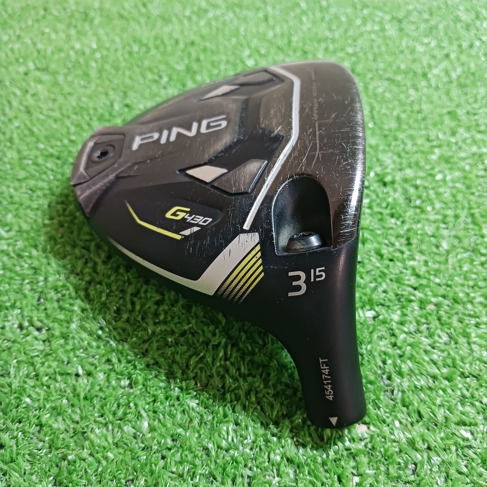 ピン G 430 MAX フェアウェイウッド 3番ヘッドのみ 1653