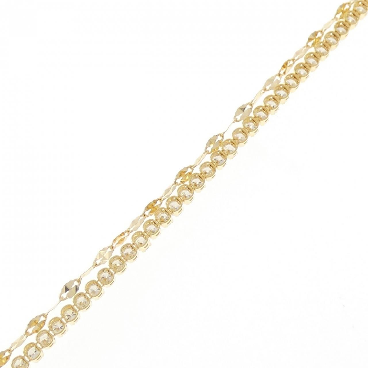 18KYG ダイヤモンド ブレスレット 2.00CT