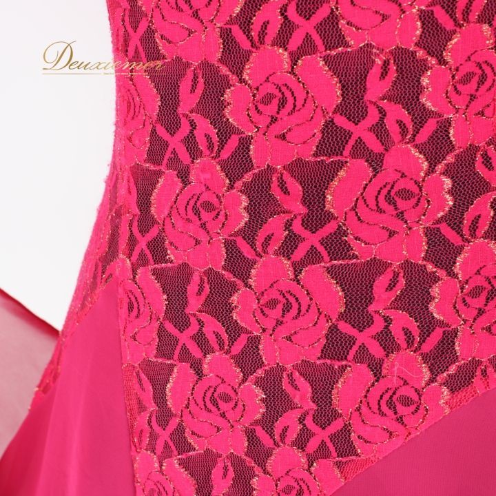 マゼンダピンク フロート付き