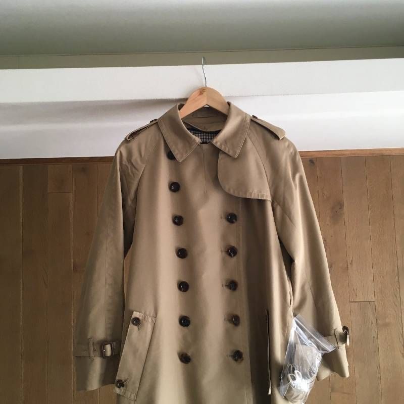 極美品 Aquascutumアクアスキュータム ライナー付き トレンチコート