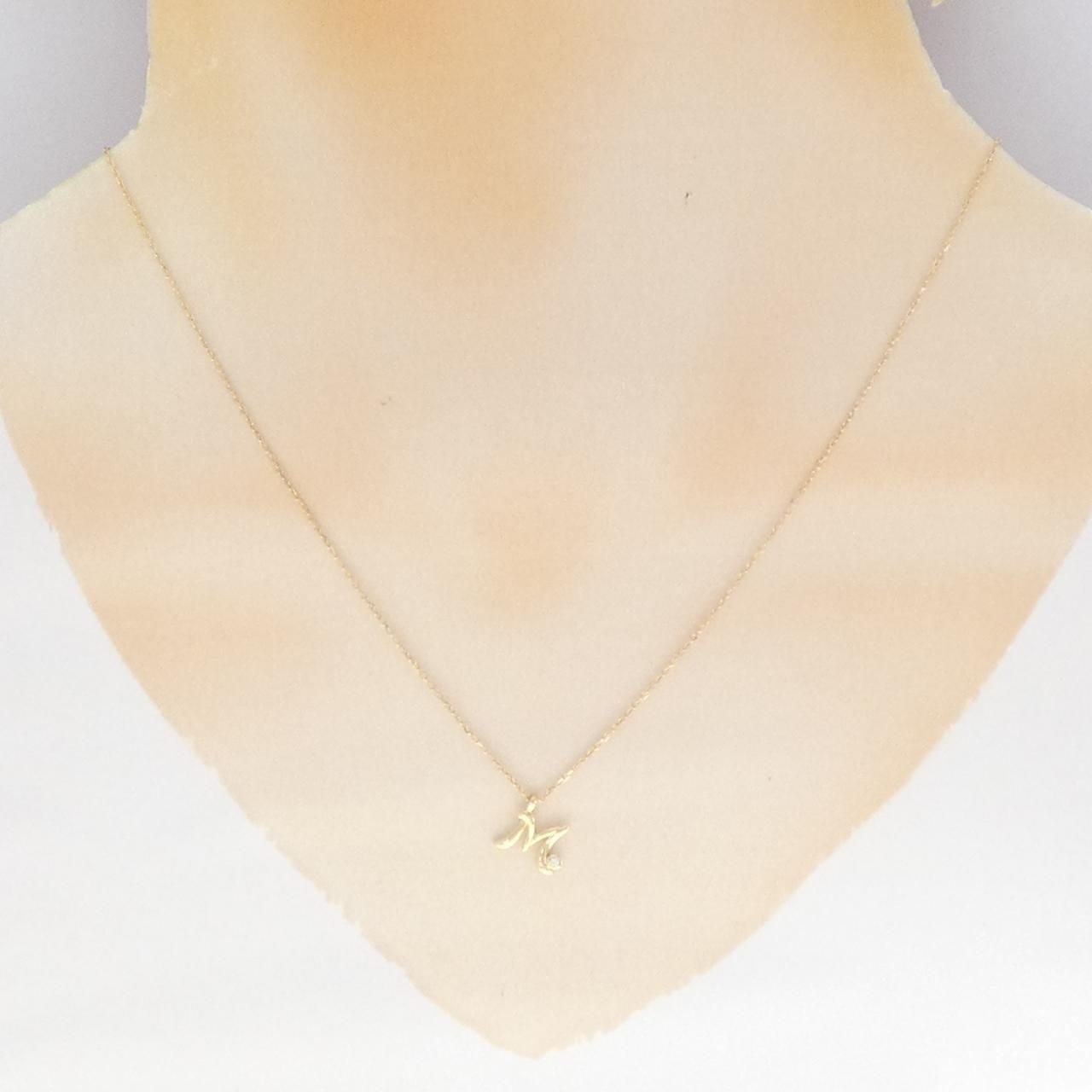 ポンテヴェキオ イニシャル ネックレス 0.01CT FORTGASGNV_COM_BR