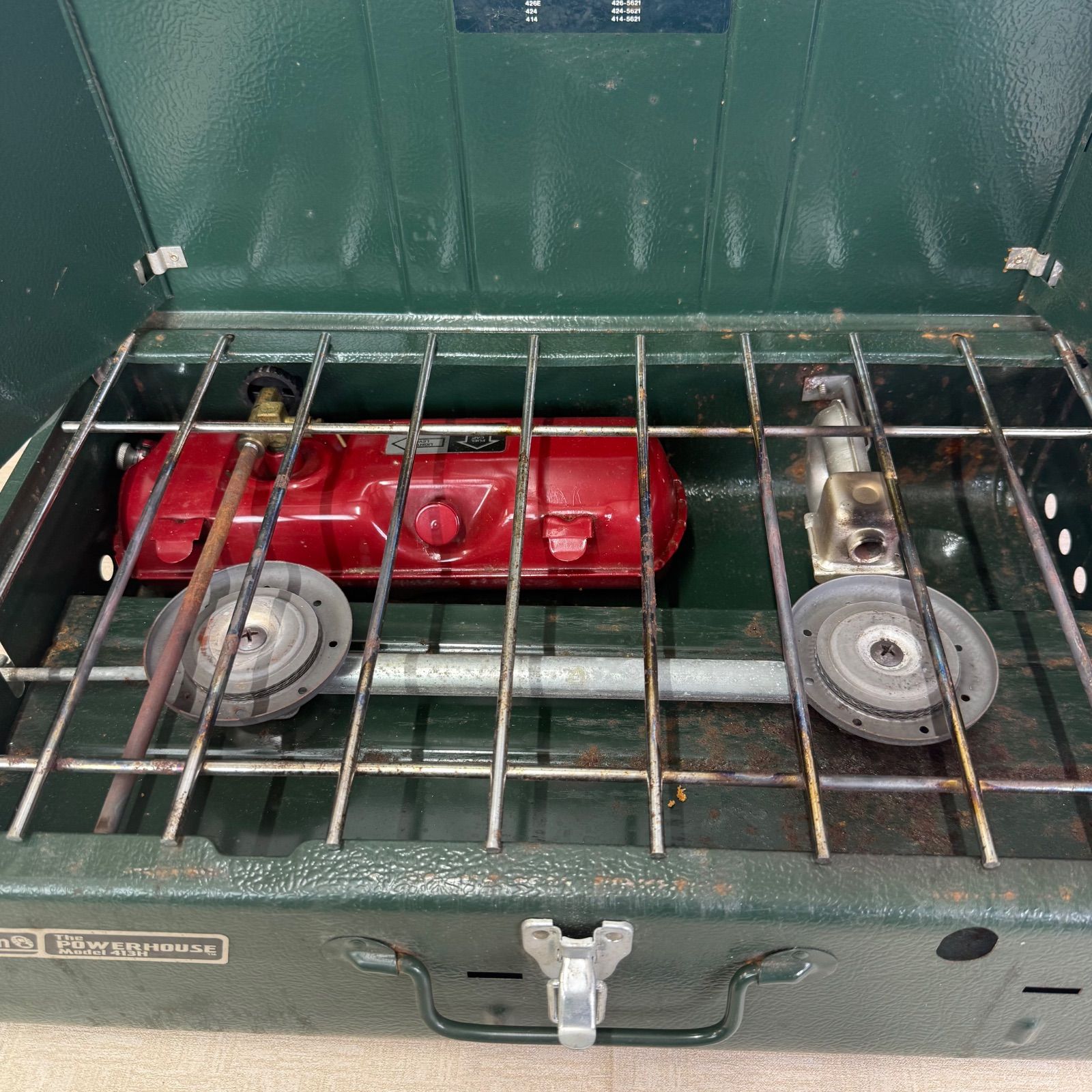 Colemanツーバーナー 413H コールマン グリーン - メルカリ