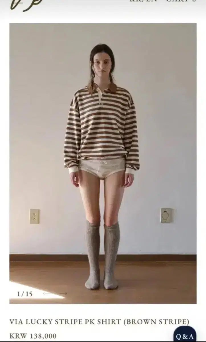 ビアプレーン ストライプ ピケ シャツ