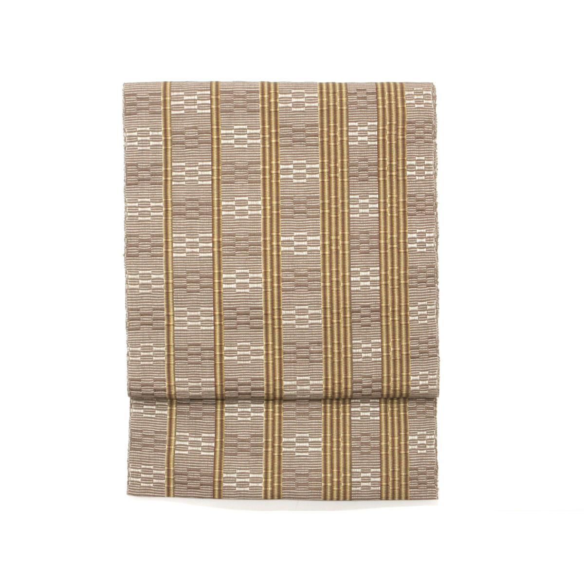 ♥品 名古屋帯 南風原花織 証紙付 全通柄