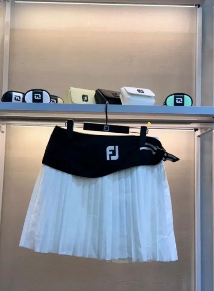 FJ フットジョイ ゴルフ スカート プリーツスカート 白 m