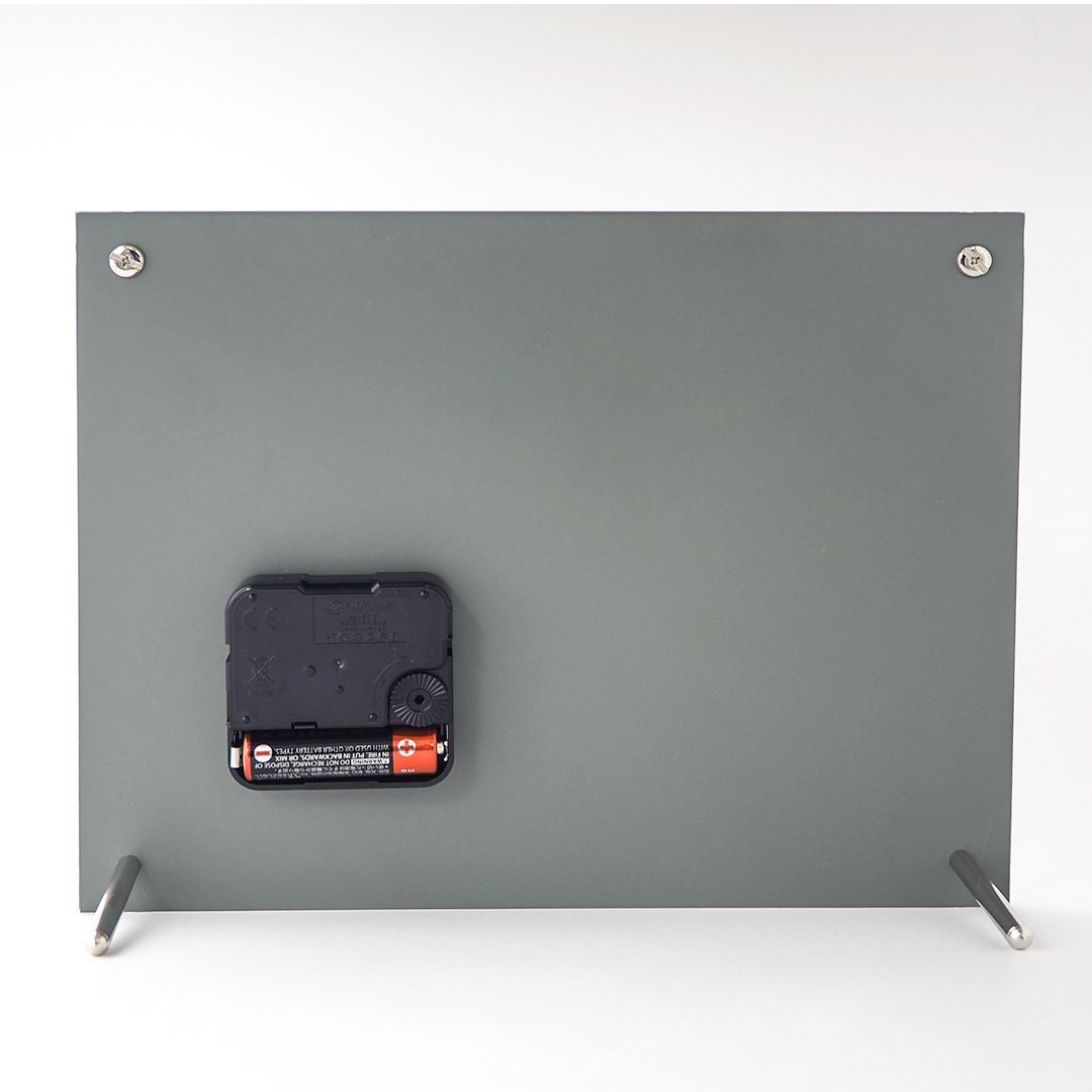 日本の名画 アクリルミラー製置時計楯 赤富士 葛飾北斎 凱風快晴 ギフト NEXPOTALLINN_EU