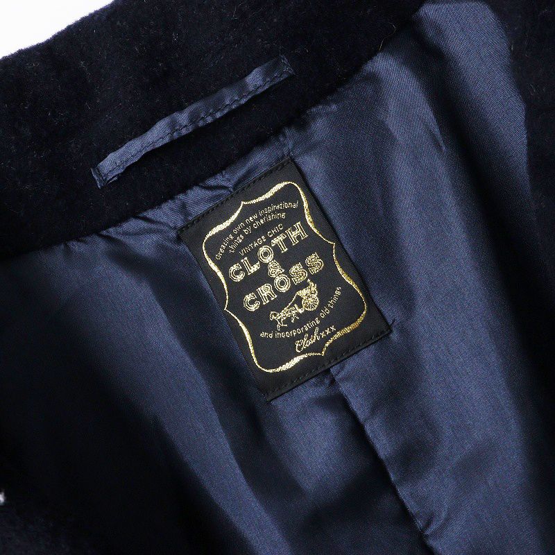 ハグオーワー クロスアンドクロス HUG O WaR Cloth&Cross ウール混