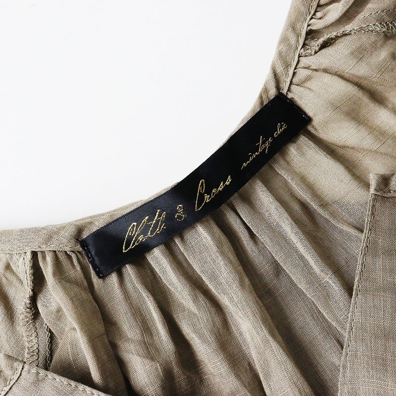 ハグオーワー クロスアンドクロス HUG O WaR Cloth&Cross 染色