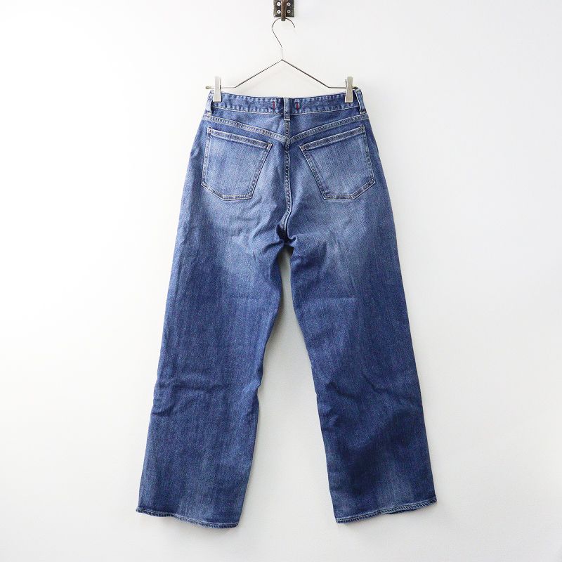 レッドカード RED CARD 26W101 35th Anniv. Wide ストレッチ入 ワイドデニムパンツ 25 インディゴブルー┃ 2400014646597