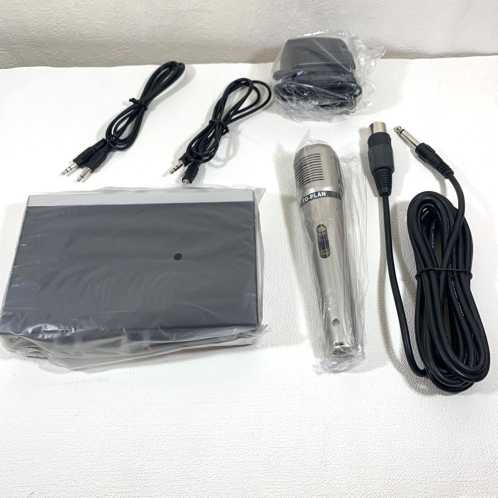 TO-PLAN トープラン マルチエコーマイクミキサー HYPER もりあげくん マイク1本付き TKY-18