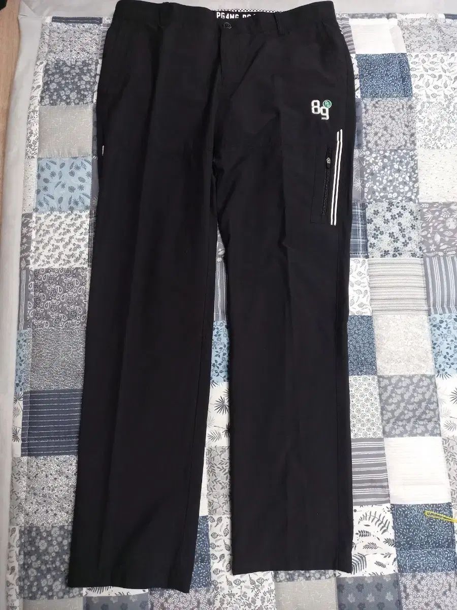 パーリーゲイツ PG4M 夏 ゴルフ ズボン ブラック 33 34