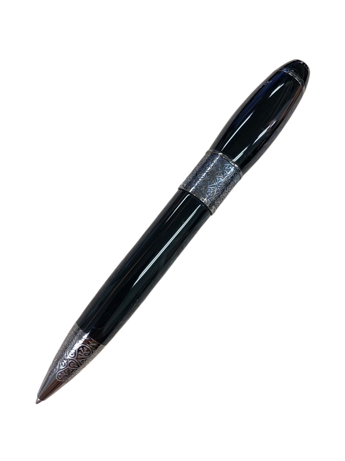 モンブラン 作家シリーズ 2014年 ダニエル･デフォー ボールペン ブラック 13000本 ITU7AI921H8O