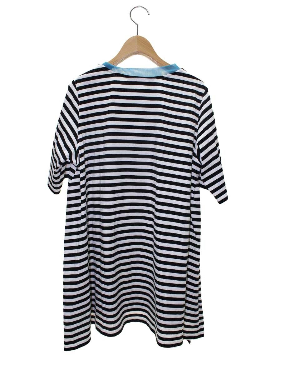 オレボレブラ 232354 チュニック M ブラック フラワーモチーフ ボーダー