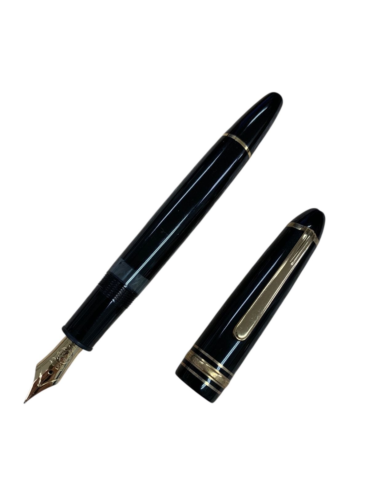 モンブラン 146 全金 14K マイスターシュテュック 万年筆 字幅 F