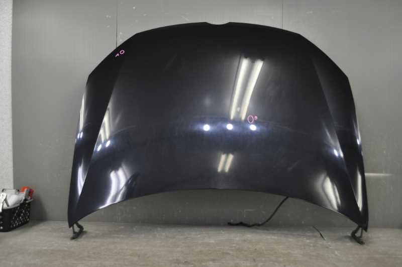 ゴルフ7 TSI トレンドライン 5G型 前期 右H 1KCBZ 純正 破損無 ボンネットフード ヒンジ付 LC9X ディープブラック 黒 s020442J