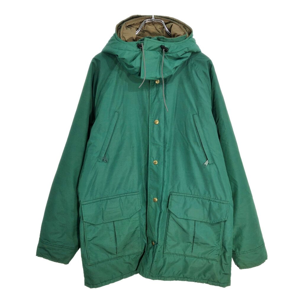 80年代 L.L.Bean エルエルビーン Maine Warden Parka メイン ウォーデン パーカー アウトドア グリーン メンズ L 古着 V6824