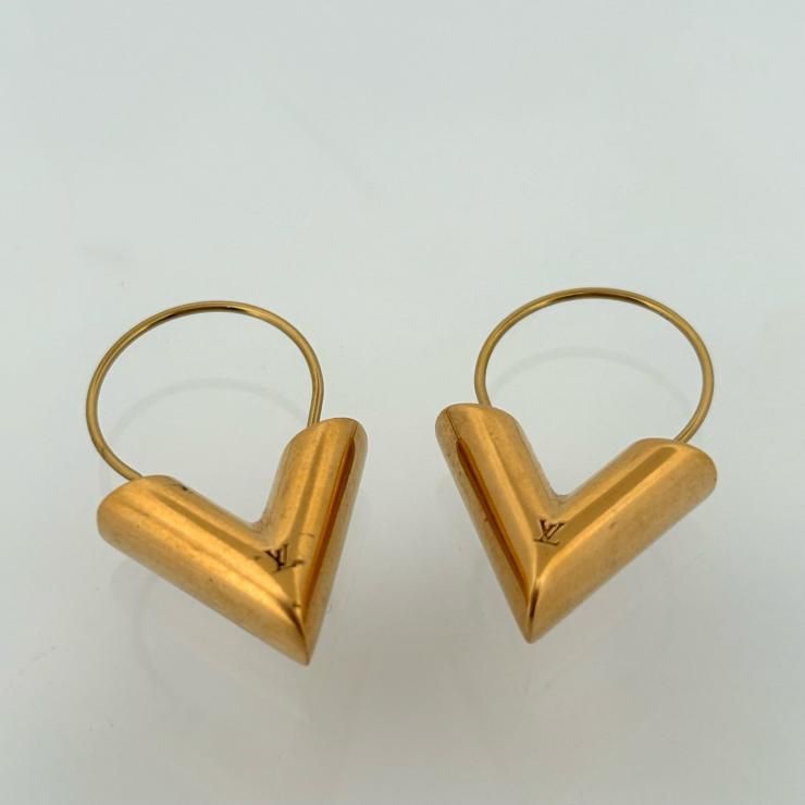 ルイ・ヴィトン LOUIS VUITTON M61088 エセンシャルV ピアス GP