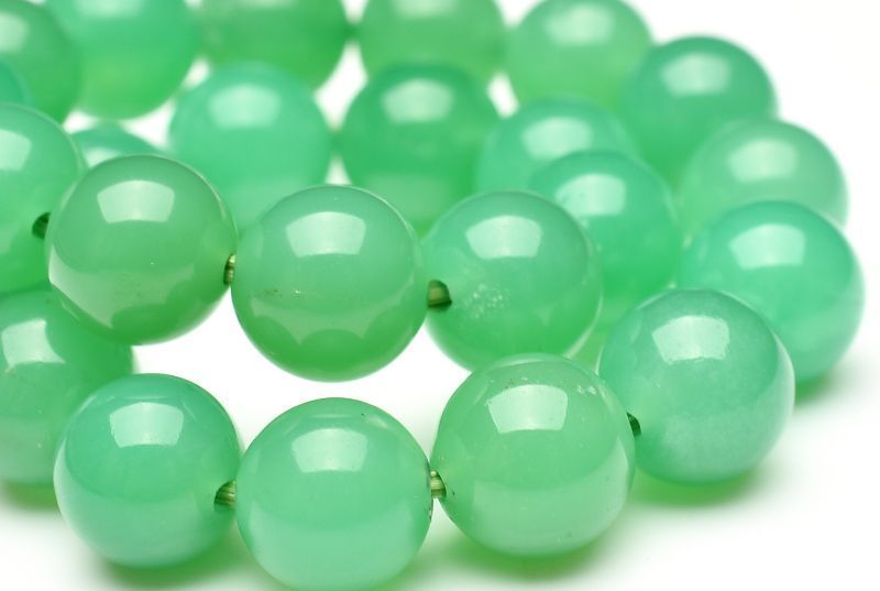 １点物 AAA 美しい艶 クリソプレーズ 7.5mm ブレスレット パワーストーン 天然石 _U7704 NEXPOTALLINN_EU