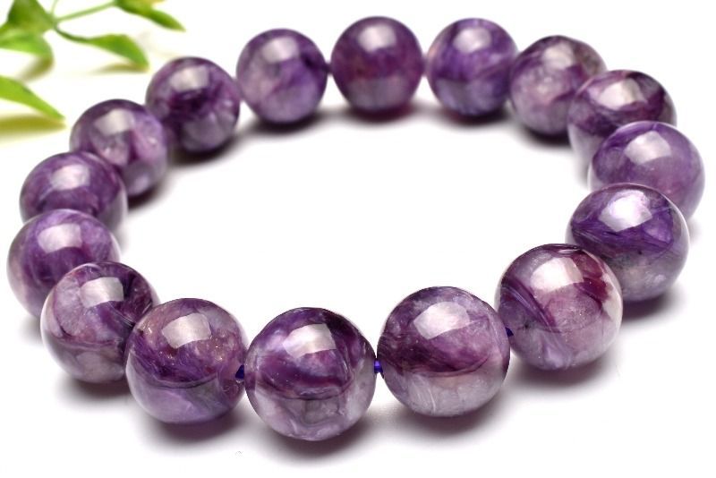 １点物 高発色 浸透情景 エンジェルシリカ チャロアイト 13mm ブレスレット パワーストーン 天然石 _MB84