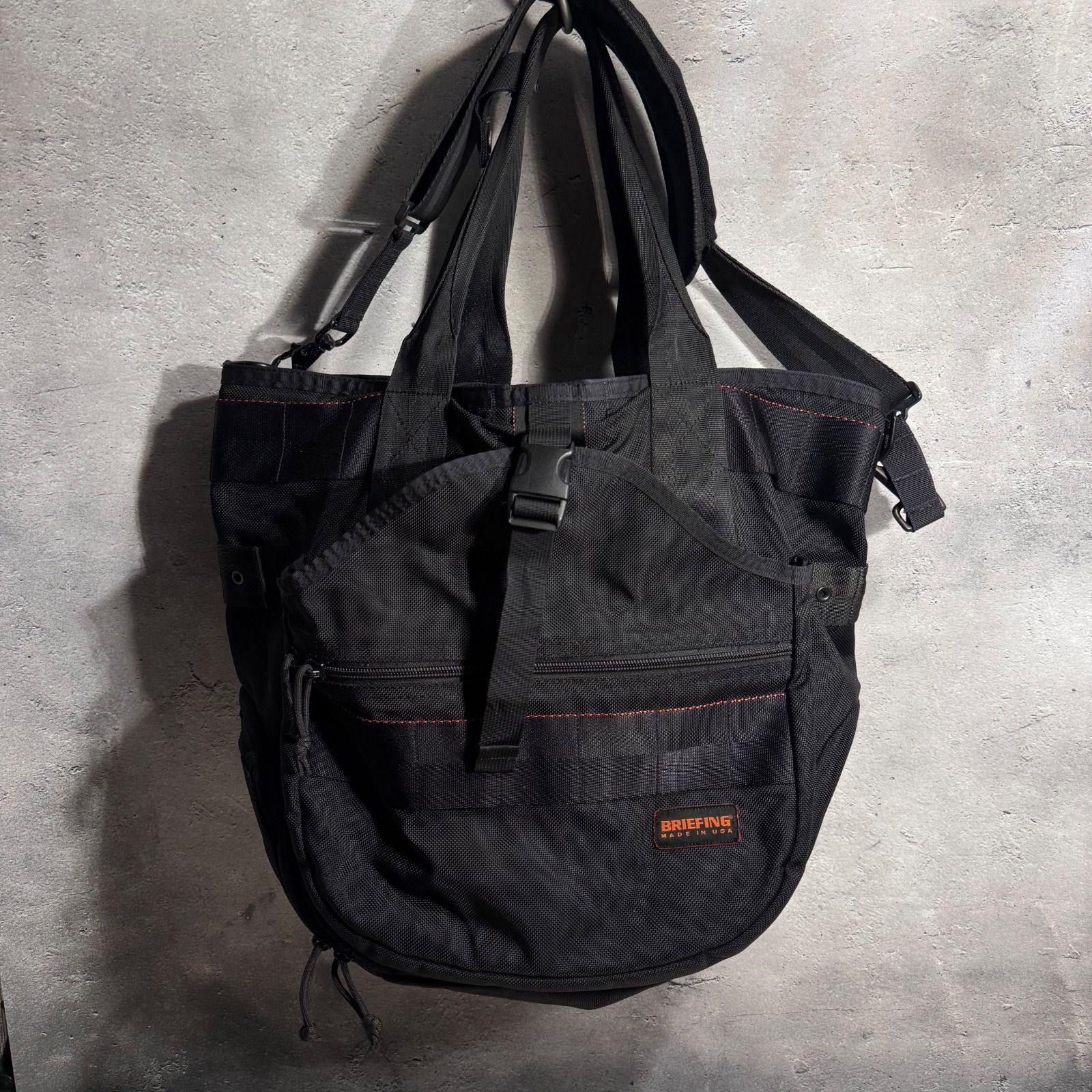 ☆極美品☆BRIEFING(ブリーフィング)トートバッグ ☆USA製☆ 極美品