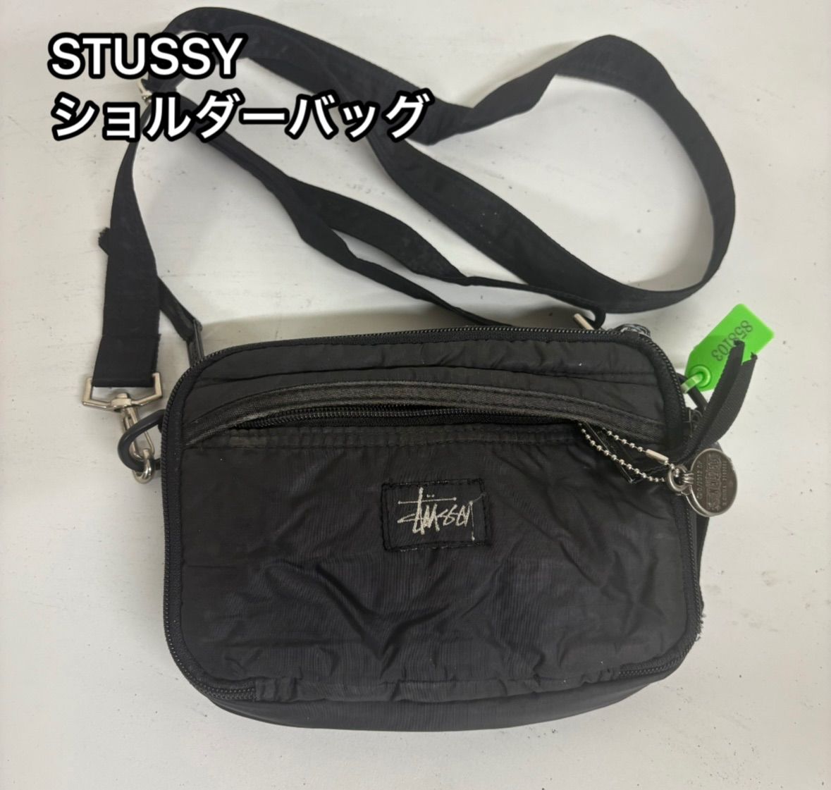 ol stussy ショルダーバッグ ブラック 黒