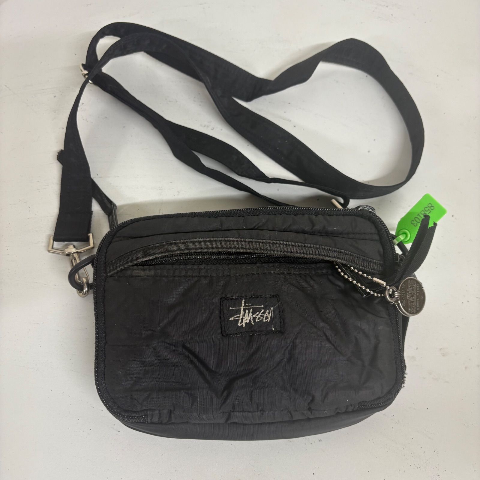 ol stussy ショルダーバッグ ブラック 黒