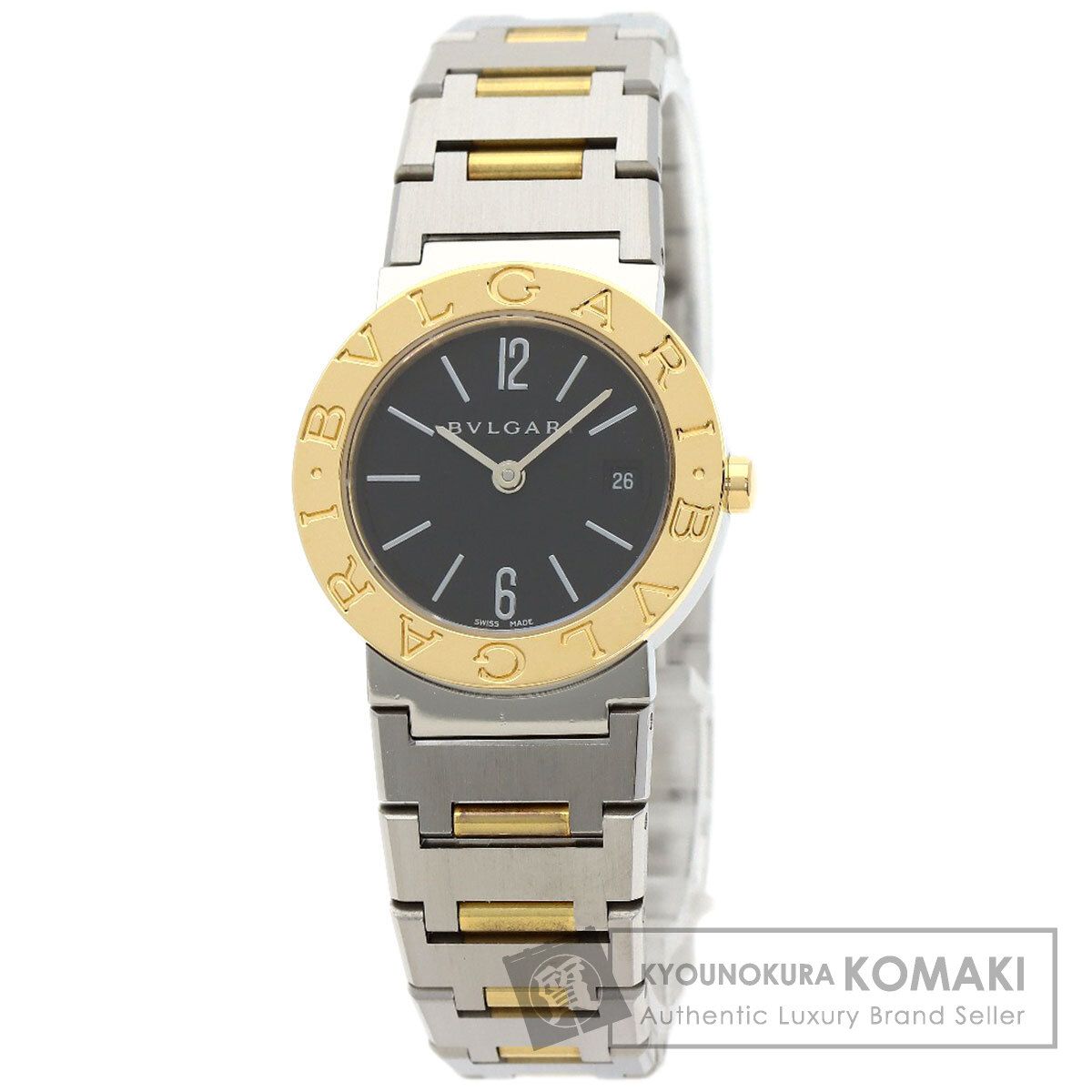 BVLGARI ブルガリ BB26SGD ブルガリブルガリ 腕時計 SS SSxK18YG レディース