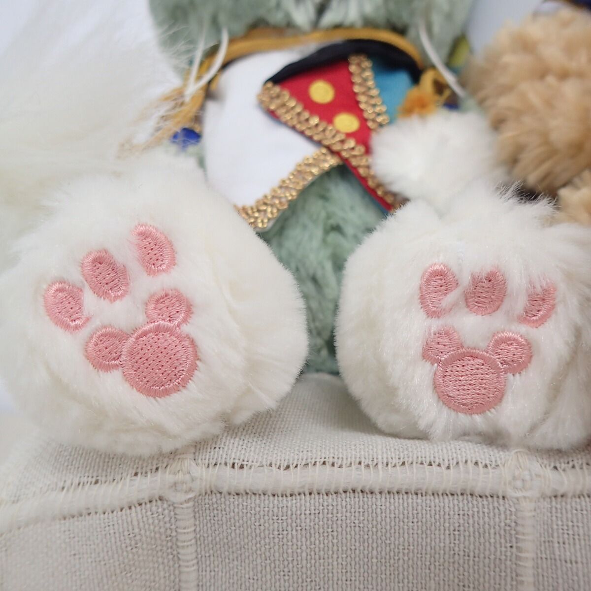 ダッフィー & シェリーメイ 35周年　ぬいぐるみペアセット ダッフィー シェリーメイ ぬいぐるみ セット マーチング タグ付き