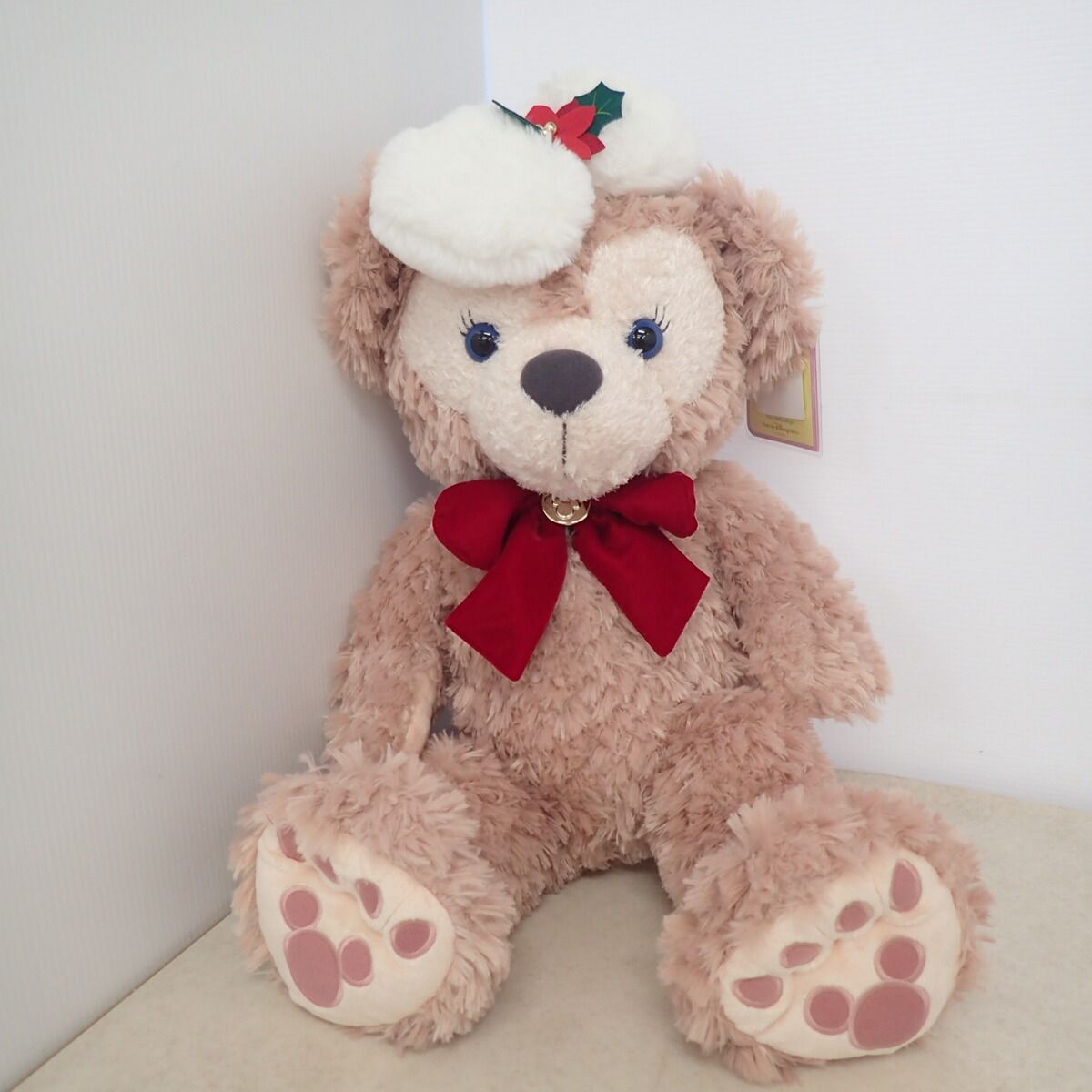 ♡ダッフィー＆シェリーメイ♡クリスマス♡Mサイズのぬいぐるみ♡タグ、値札付き♡ シェリーメイ クリスマスぬいぐるみ Mサイズ タグ付 ダッフィー